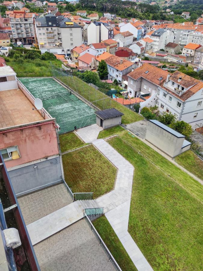 Desconectaengalicia Atico La Perla, Piscina Y Pista Tenis Sanxenxo Dış mekan fotoğraf