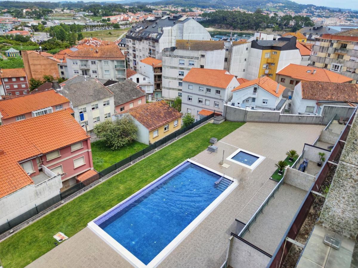 Desconectaengalicia Atico La Perla, Piscina Y Pista Tenis Sanxenxo Dış mekan fotoğraf