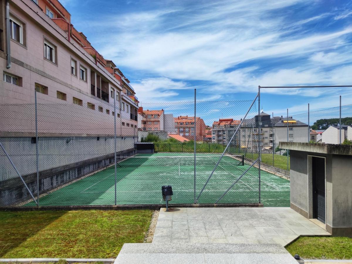 Desconectaengalicia Atico La Perla, Piscina Y Pista Tenis Sanxenxo Dış mekan fotoğraf